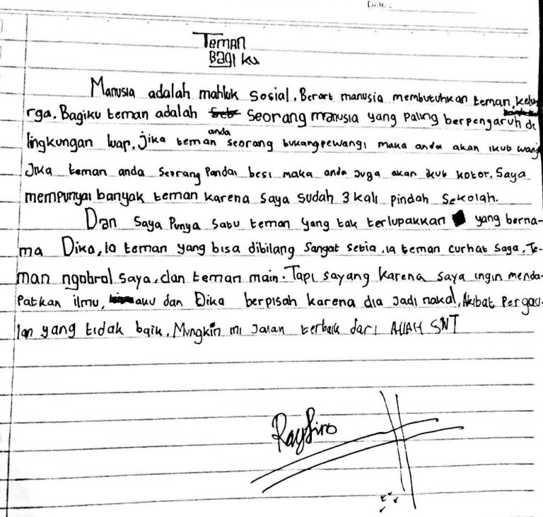 Teman yang Tak Terlupakan