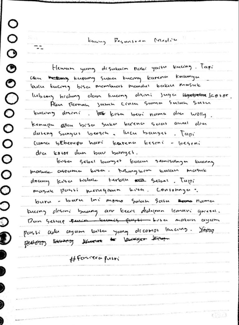 Memberi Nama Kucing